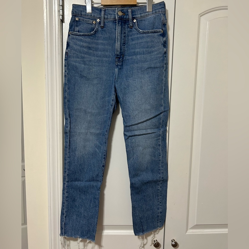 Madewell perfect vintage jean size 28 medium wash like new